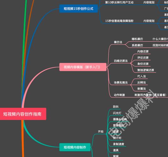 抖音短視頻運營思維導(dǎo)圖(抖音培訓(xùn)短視頻運營前景如何？)  第2張