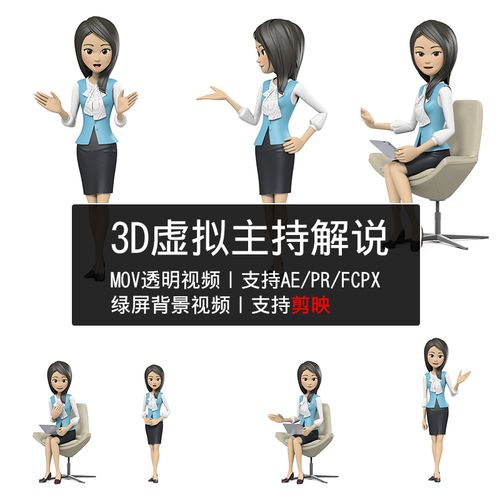 動(dòng)漫3d虛擬人物,3d虛擬人物制作  第3張