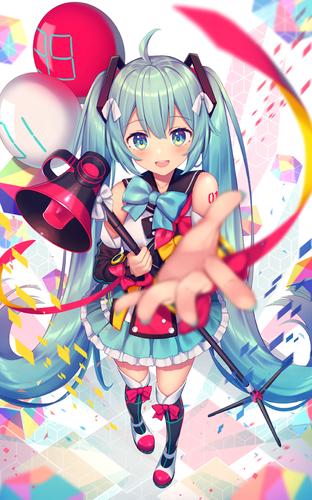 類似初音未來的日本虛擬人物,和初音未來一樣的虛擬人物  第1張