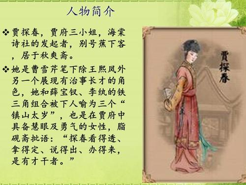 紅樓夢(mèng)相關(guān)虛擬人物,賞析紅樓夢(mèng)中的人物  第2張