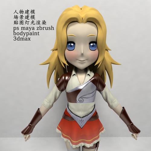 虛擬人物三維設(shè)計(jì),3d虛擬人物制作  第4張